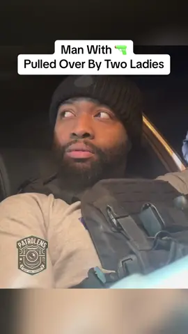 Man With 🔫 Pulled Over By Two Ladies | #lawenforcement #cops #police #law 
