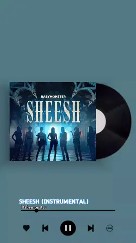 Sheesh(instrumental)#babymonster #fyp #sheeshh #instrumental 