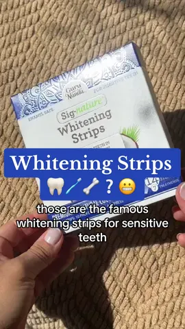 White teeth and zero sensitivity! #gurunanda #gurunandawhitening #latinacreator #whiteningstrips  #sensitiveteethwhitening #mouthcare #teethwhitening 