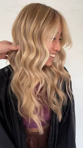Transformation from today!!  Will post the before tomorrow, but for now enjoy this video of my cutie client 😋💗 ( sad face bc the sun was setting🫠 iykyk) Also, if you are one of my clients and have sat in my chair for longer than 5 hours… you’re a angel and thank you for putting up with me 🤣🫶🏼 • • • #americansalon #behindthechair #btcpics #houstonbeauty #modernsalon #hairoftheday #goldwellformula #goldwellapprovedus #houston #htx #houstonhair #houstonsalon #houstonhairstylist #instahair #redken #shadeseq #oligo  #framar #oribeobsessed #balayage #balayagedandpainted #hairpainters #mastersofbalayage #balayageartists  #redkenobsessed  #salontrose #montrose #blonde 