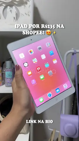 Querem parte 2 mostrando mais apps dele? 🤭 lembrando que tem link na bio #fy #shopee #shopeehaul #shopeecheck #compras #comprinhas #comprasshopee #comprasonline #ipad #apple 