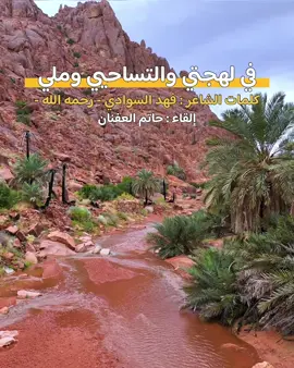 في لهجتي والتسا حيي وملي 🌧️🤍 .. كلمات الشاعر : فهد السوادي رحمة الله عليه .. إلقاء : @Hatim #حائل #حايلندا #اكسبلورexplore #بعد_حيي #امطار_حايل #مصورين_حايل 