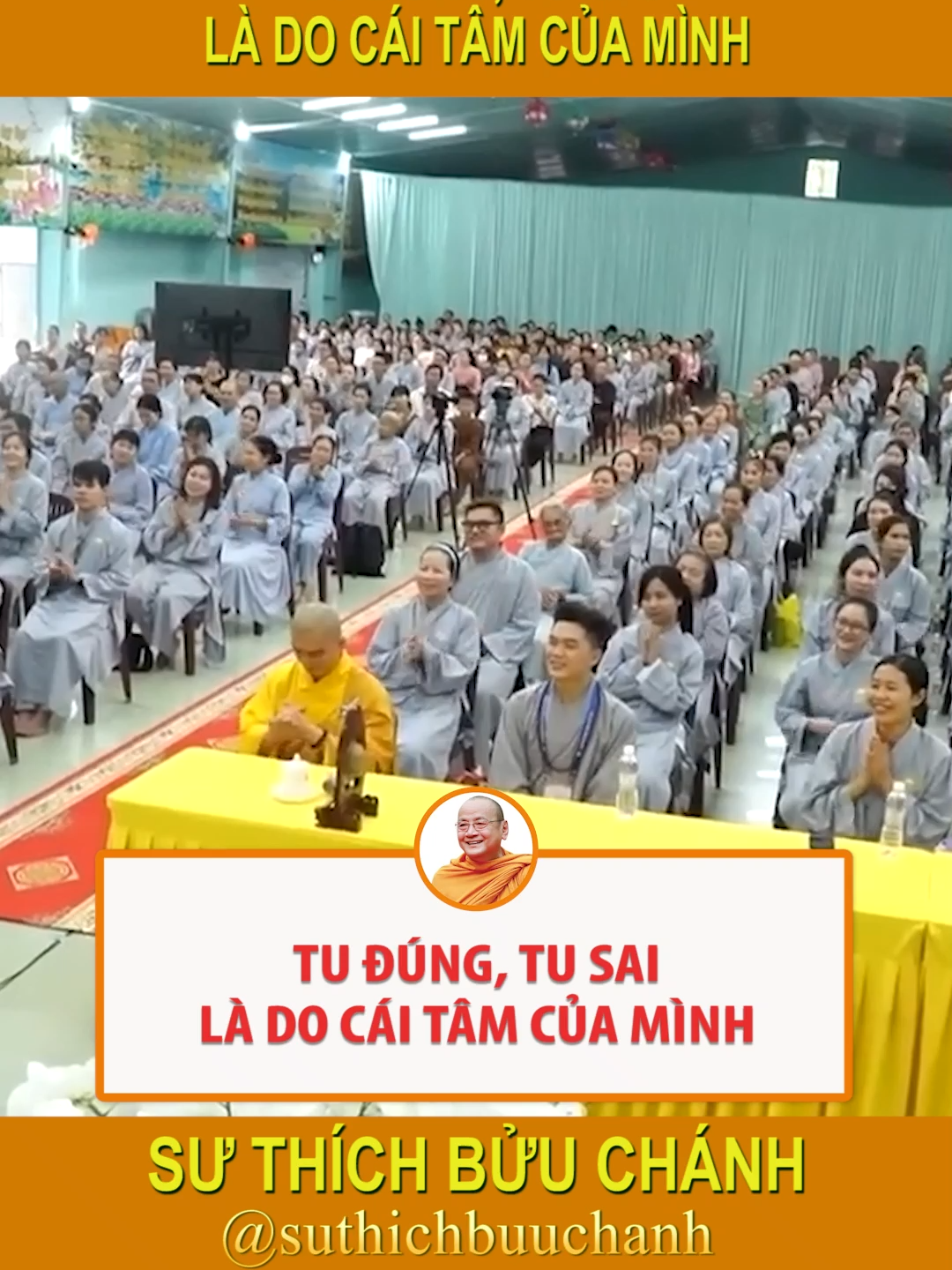 TU ĐÚNG, TU SAI LÀ DO TÂM CỦA MÌNH