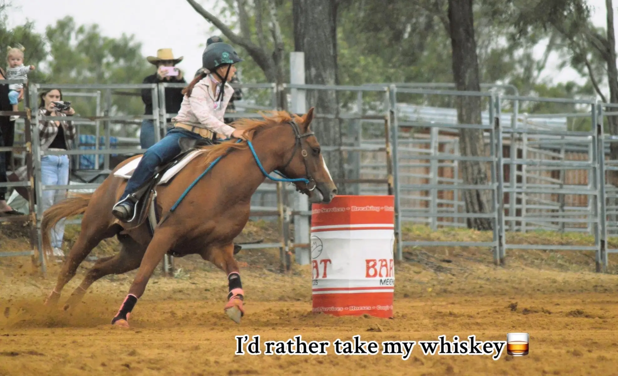 Shes getting there 👑🧡#fypシ #cowgirlfashion #horsesoftiktok 