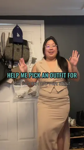 Help me pick an outfit for the modern day wife event this friday! Comment 1,2,3 or 4 🤍