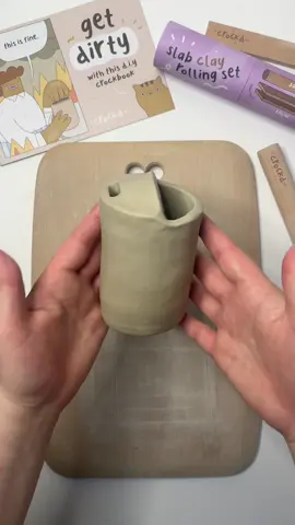 How to make your own Keep Cup 👏using the slab method to make your own pottery travel mug! such a fab gift idea too 🙌  @Chelsea Morgan Art bringing the ceramic diy inspo ✨  #clay #pottery #DIY #handmadepottery #ceramickeepcup #diycrafts #claycrafts #diyinspo #clayinspo #athomepottery #crockd