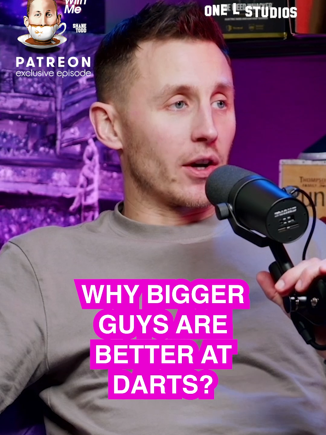 SCIENTIFICALLY???? #teawithmepodcast Patreon Ep with #shanetodd #aaronbutler and #daveelliott #darts
