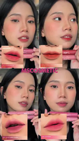 #lipmattemsglow untuk kamu yang cari Lipcream Dengan kandungan Vitamin E dan UV filter, warna nya cakepp cakepp bangett !!! #mscosmetic 