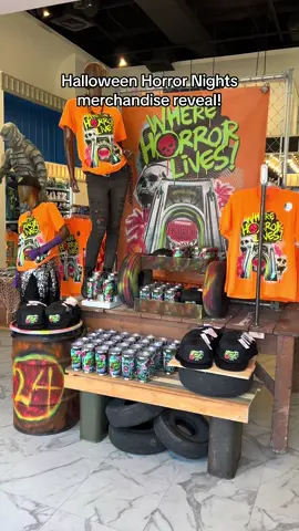 new Halloween Horror Nights merch at Universal Studios Florida #universalorlando #universalstudios #halloweenhorrornightsorlando #halloweenhorrornights 