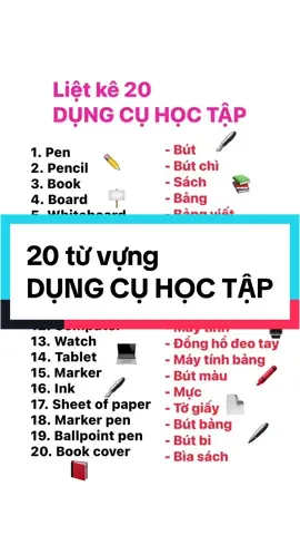 Note lại học dần nhé các em. FL học thêm từ mới mỗi ngày nè 🥰 #nguyencamvan900 #xuhuongtiktok #tienganh #anhvanmoingay #vocabulary #tienganhkhongkho #leanontiktok #cogiaotienganh #hoctienganh #anhvancoban #tienganhchonguoimatgoc #giaotieptienganh #tienganhchonguoimatgoc #tienganhtheochude #anhvan #english #tienganhchonguoimoibatdau #hoctienganhonline #hoctienganh 