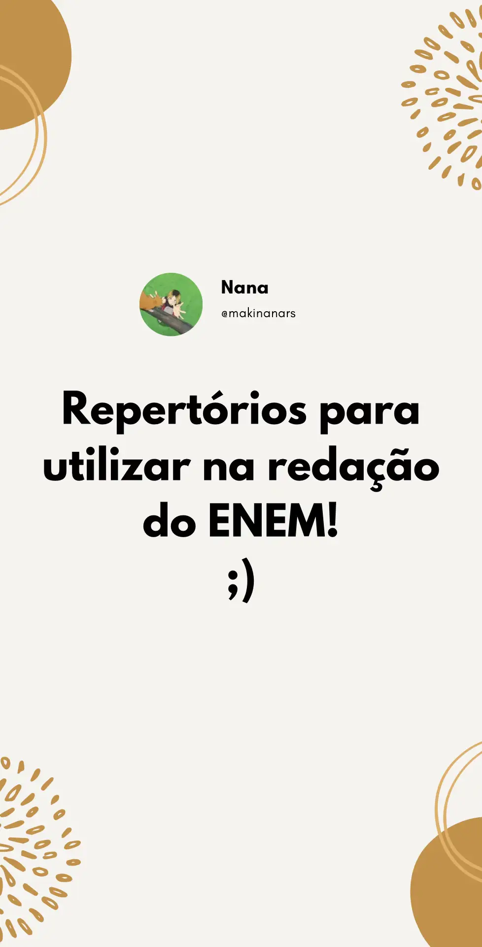 Repertórios para utilizar na redação do ENEM! #enem #redação #estudos #fy #foryou #fyp #enem2024