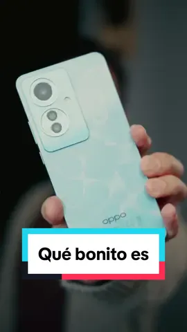 Oppo RENO 11F 5G, te va a encantar su particular trasera. #oppo #opporeno11f