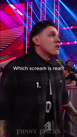 Which scream is real? #montezford #WWE #wweraw #Meme #funny #wwememe #wwefunny #fyp #foryoupage #viral #trending