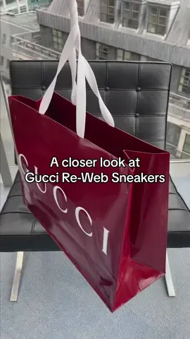 Take a closer look at @Gucci’s Re-Web Sneaker, the first sneaker designed by #SabatoDeSarno! #Guccisneakers #gucciss24 #guccishoes 