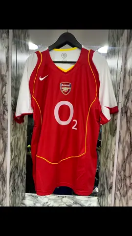 ARSENAL 2004/2005 HOME FOOTBALL SHIRT SOCCER JERSEY  @N30,000 Only 