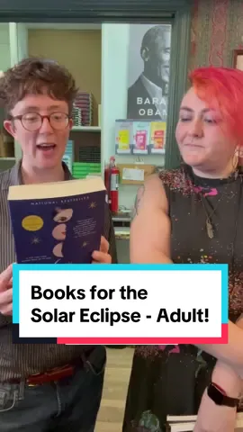 Books to enjoy while you wait for the #SolarEclipse ☀️🌕 #MoonBooks #BookTok 