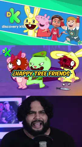 ¿Happy Tree Friends se transmitió en Discovery kids? #series #creepypasta #mtv #retro #discoverykids 