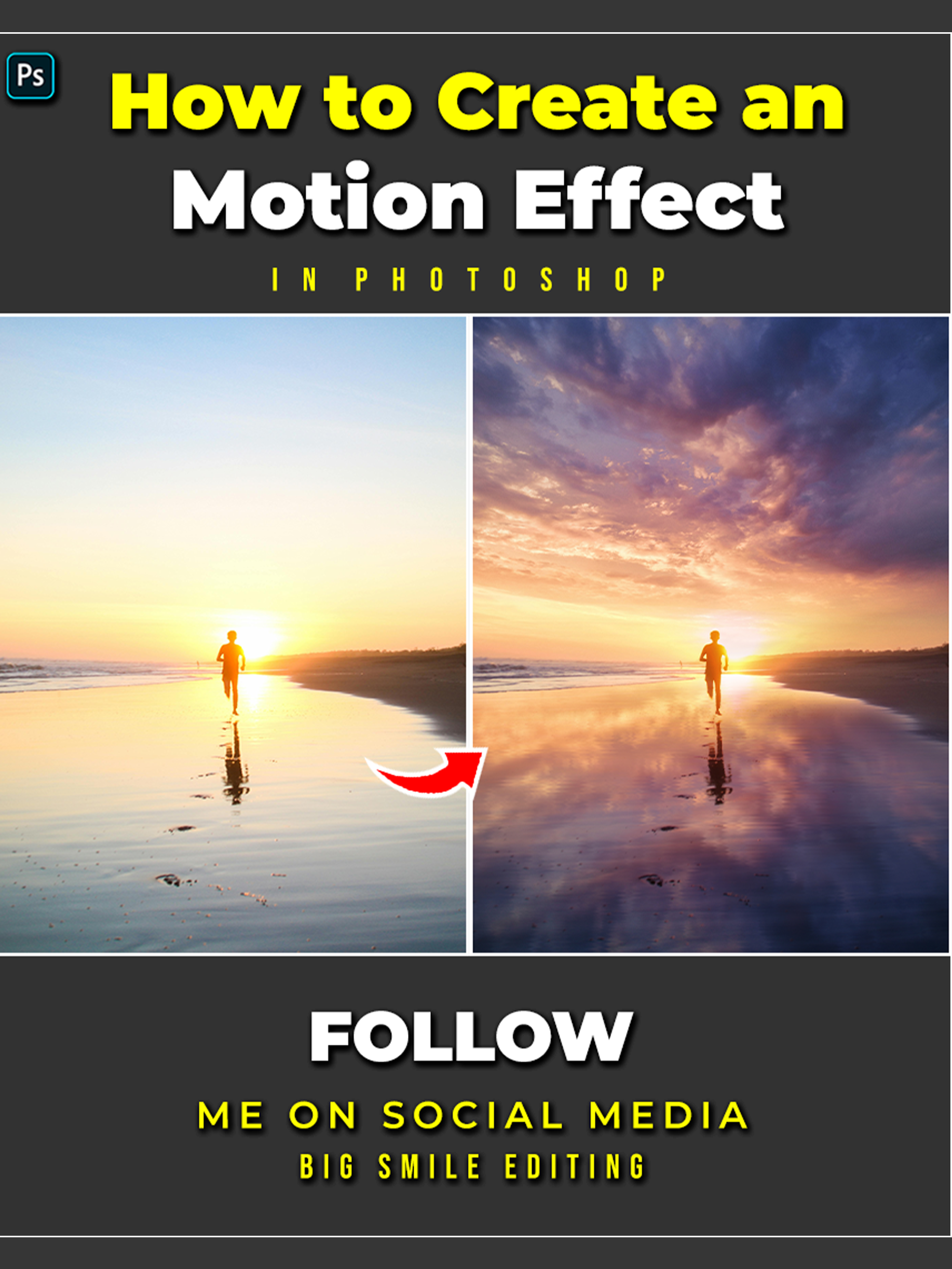 How to Create an Motion Effect - Photoshop Tutorial #fyp #fypシ #foryou #photomagic #LearnOnTikTok #edits #photo #photoediting #photoedit #photoshop #photoshoptutorial #bigsmileediting