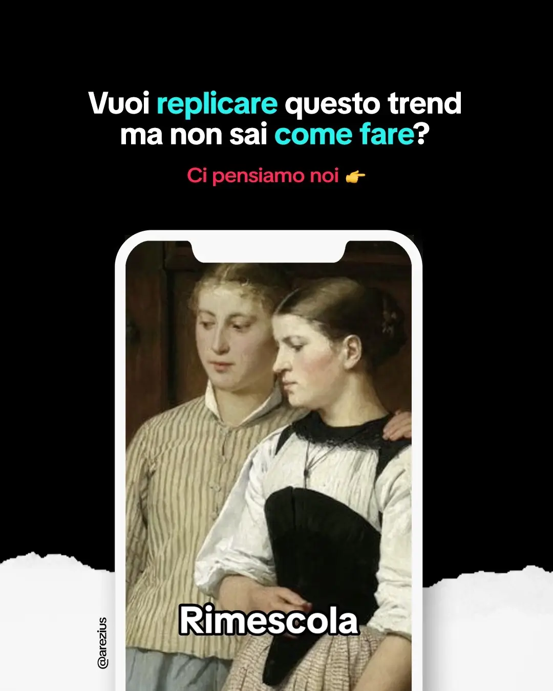 Rimescola.  #trend #meme #lacartomante