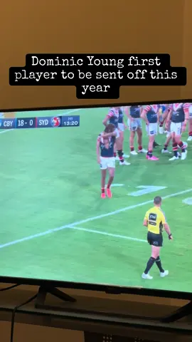 #Dominique #Young #first #player to be #sent off #this #year in #the #National #rugby #league #2024 #season #Eminem 