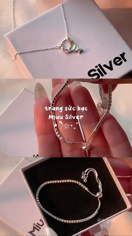 đẹp long lanh lun✨ #unboxing#unbox#review#upbase#trangsuc#lacbac#lactay#vongtay#daychuyen#miuusilver#viral#xuhuong#foryou#fyp