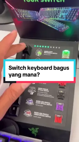 Switch keyboard mana yang sobat mau? Follow buat informasi lainnya  🎥 : instagram/arcadefuture #fix #risk #laptop #tutorial @Eksekutif Computer 
