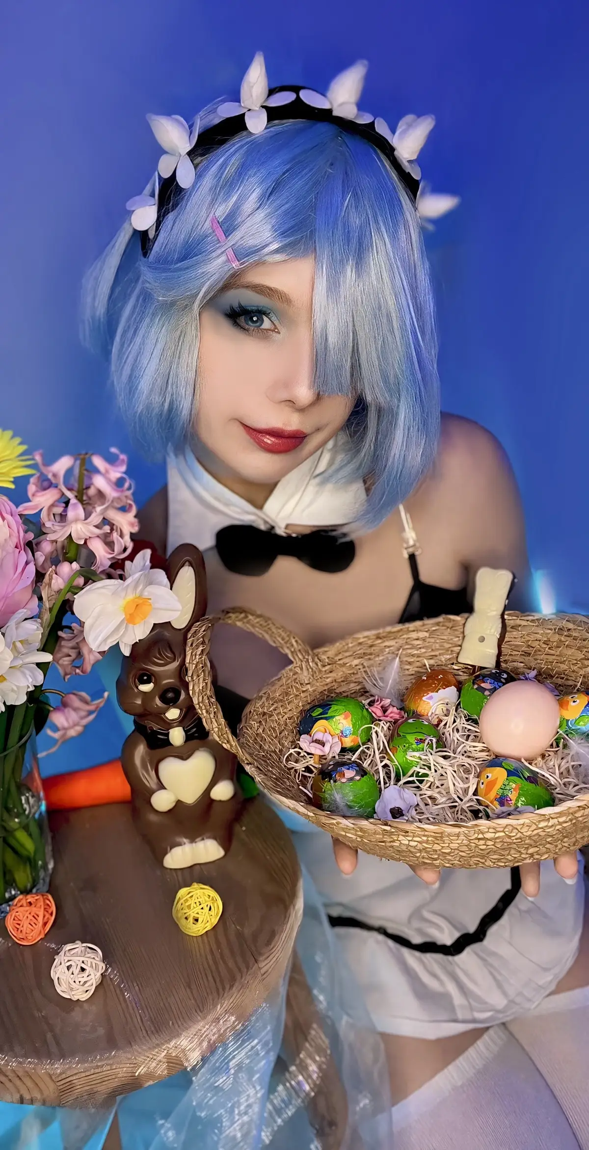 #maid #rezero #rem #bunnygirl #easterbunny 