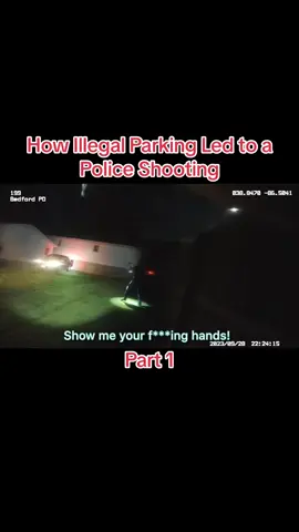 How Illegal Parking Led to a Police Shooting #cops #police #fyp #viral #midwestsafety #audit #bodycam 