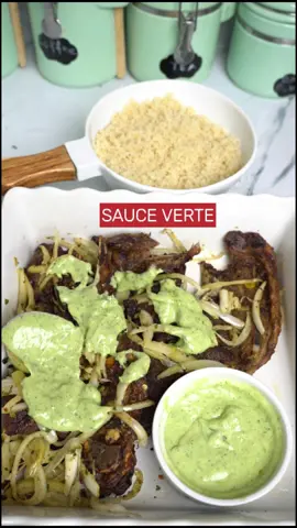 SAUCE VERTE pour accompagner vos viandes