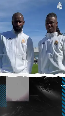 QUEM É QUEM DO REAL MADRID! 🤔 Consegue reconhecer os atuais jogadores dos Merengues com fotos deles na infância? Rüdiger e Camavinga foram desafiados e o resultado você confere agora! 📹: Real Madrid #Futebolinternacional #RealMadrid #Rudiger #Camavinga