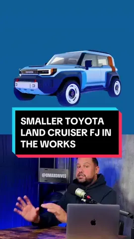 Who wants the smaller Toyota Land Cruiser FJ? #toyota #landcruiser #fjcruiser #4runner #jdm #cartok 