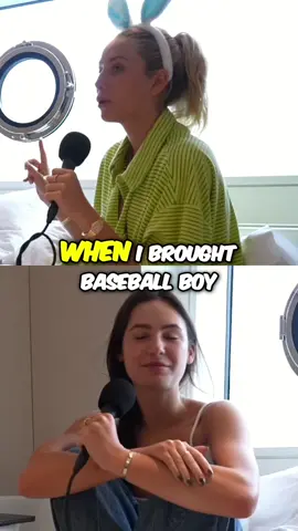 Alix Earle shares story of ex baseball boy w/ sister Ashtin! 😂 #alixearle #hotmess #family #Relationship #funny #baseball #MLB #tylerwade 