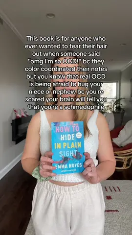 You can preorder HOW TO HIDE IN PLAIN SIGHT anywhere. The main character has POCD, HOCD, Relationship OCD, and other underrepresented forms of the illness. The book is out September 10th 💙 #OCD #MentalHealth #MentalHealthAwareness #ocdproblems #ocdawareness #BookTok