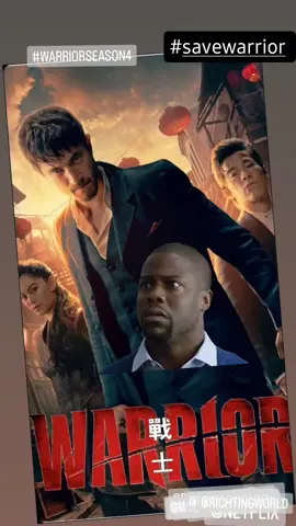 Come on y'all. you should be 100% in!! Warrior now playing on @Netflix  #warriorseason4 #savewarrior #brucelee🐉  @Golden