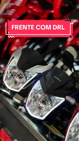 Kit farol com DRL (LED) completa pra você colocar em sua moto O kit inclui: Frente completa com suporte painel e LED, você pode escolher das cores 2022 ao ano 2024!🚀 . . . #CapCut #titan160 #montadinha #montadinha #fan160 #titan150 
