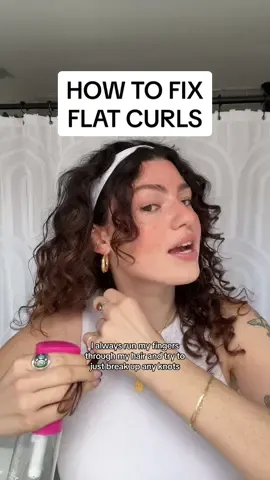 easy as pie 🤍 #flatcurls #curlyhair #curlyhairtutorial #curlyhairtips 