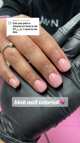 Replying to @S Buildergel tutorial 💗 so many have been asking since the bitten nail post🥹🥰its about timee I posted this for ya , hope it helps!♥️  follow me for more! 💗 Niche.nailss on insta🫶🏽 #biabnails #biabnailjourney #biabtutorial #buildergelnails  #naturalnails 