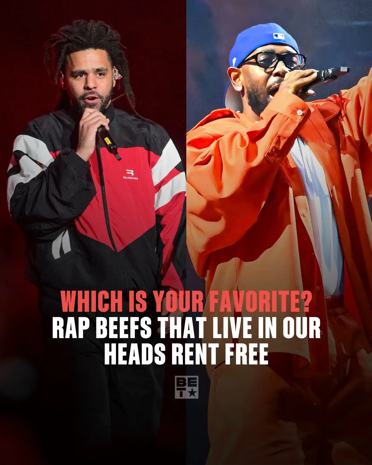 Idk. Might Delete Later. The earth just shook! As the #Dreamville festival kicks off this weekend, J. Cole surprised fans with a new album, “Might Delete Later,” and the streets are in a tizzy. One thing about Hip-Hop is that #rapbeef makes the world go round, and over the decades, we’ve seen some some iconic battles. Cousins, talk to us -- What’s your favorite rap beef of all time? The last slide might be ours. 😂  #jcole #kendricklamar #lilkim #foxybrown #jayz #nas #tupac #biggie #50cent 