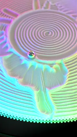 Flutter into focus 🦋✨: With the Oasis Mini at my desk, a delicate butterfly emerges from the sands, its wings unfurling in perfect harmony. This isn't just a moment of beauty; it's a gentle reminder to embrace transformation and tranquility in our daily hustle. Let your space be a cocoon of creativity and calm. 🌟 #kineticart #kineticsand #drawing #aesthetic #oasismini #relaxation #mesmerizing #art #butterfly #mindfulness 