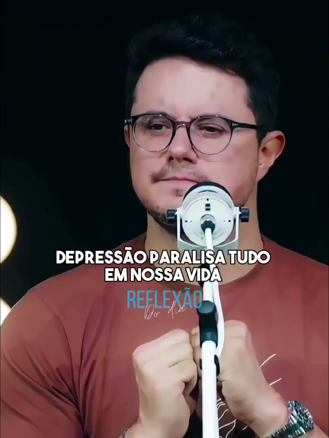 Depressão paralisa tudo em nossa vida 🧠✝️ #depressão #ansiedade #reflexaododia #deiveleonardo