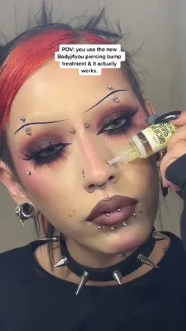 Have you tried our pricing #piercing bump treatment yet? Shop here on TikTok or Bodyj4you.com Video by @Lexi 🩸 