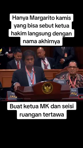 Emang seorang pakar hukum tata negara yang satu ini keren banget #margaritokamis #ketuamk #sidangmahkamahkonstitusi #saksiahli #sengketapilpres2024 