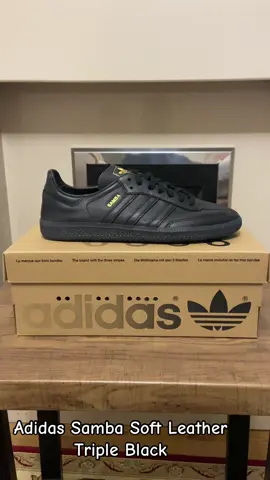 Adidas Samba Triple Black #adidassamba #adidassambamalaysia  #threestripesmalaysia  #adidastrefoilmalaysia #preorderadidasmalaysia #casualsmalaysia  #adidasmurah #drmartensmalaysia #preorderkasut #jdt #johor #perak #selangor #kualalumpur #readystokadidas #harimaumalaya #ultrasmalaya #ekorharimaumalaya #kasutadidas #kasutcasual #kasutadidasmurah #kasutpreorder #kasutreadystock #drmartensmalaysia #adidasbunga #fredperrymalaysia #kasutreebok #bajuadidas 