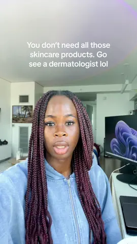 Not to say alll the acids ppl put on morning and night wont help.. but the less I have the put on my face the more consistent I am with my routine I’ve noticed that my skin didnt change when I reduced the products - I’ll be sharing updates on ny hydroquinone and trentinoin journey soon  #aiomiiii #fyp #skincare #hyperpigmentationtips 