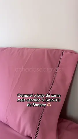 Comprei o Jogo de Cama mais vendido e barato da Shopee 🫶🏻 ja foram mais de 166 mil vendidos! ✨  #roupadecama #jogodecama #quartodecorado #cama #camamesaebanho #enxovaldecasamento  Cama mesa e banho, roupa de cama, jogo de cama, quarto decorado, quarto aconchegante, enxoval de casamento, enxoval de casa nova, compras pra casa nova, cobertor