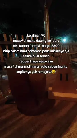 ternyata aku uda tua #radio #atensi #requestlagu #tahun90an #jamandulu #sheilaon7 