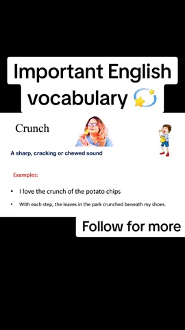 Important English vocabulary with examples 📖💡 #english #vocabulary #dailyuseenglish #englishlearning #englishlesson #englishclass #letsmasterenglish #viral #foryou 