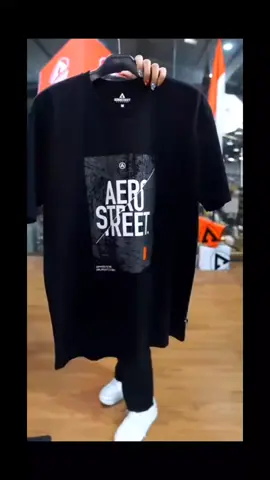 Kaos Pria Aerostreet Hitam lengan pendek, T-shirt miko Aerostreet #lebaranekstrasale #lebaranekstraseru #tshirts #kaoshitam 