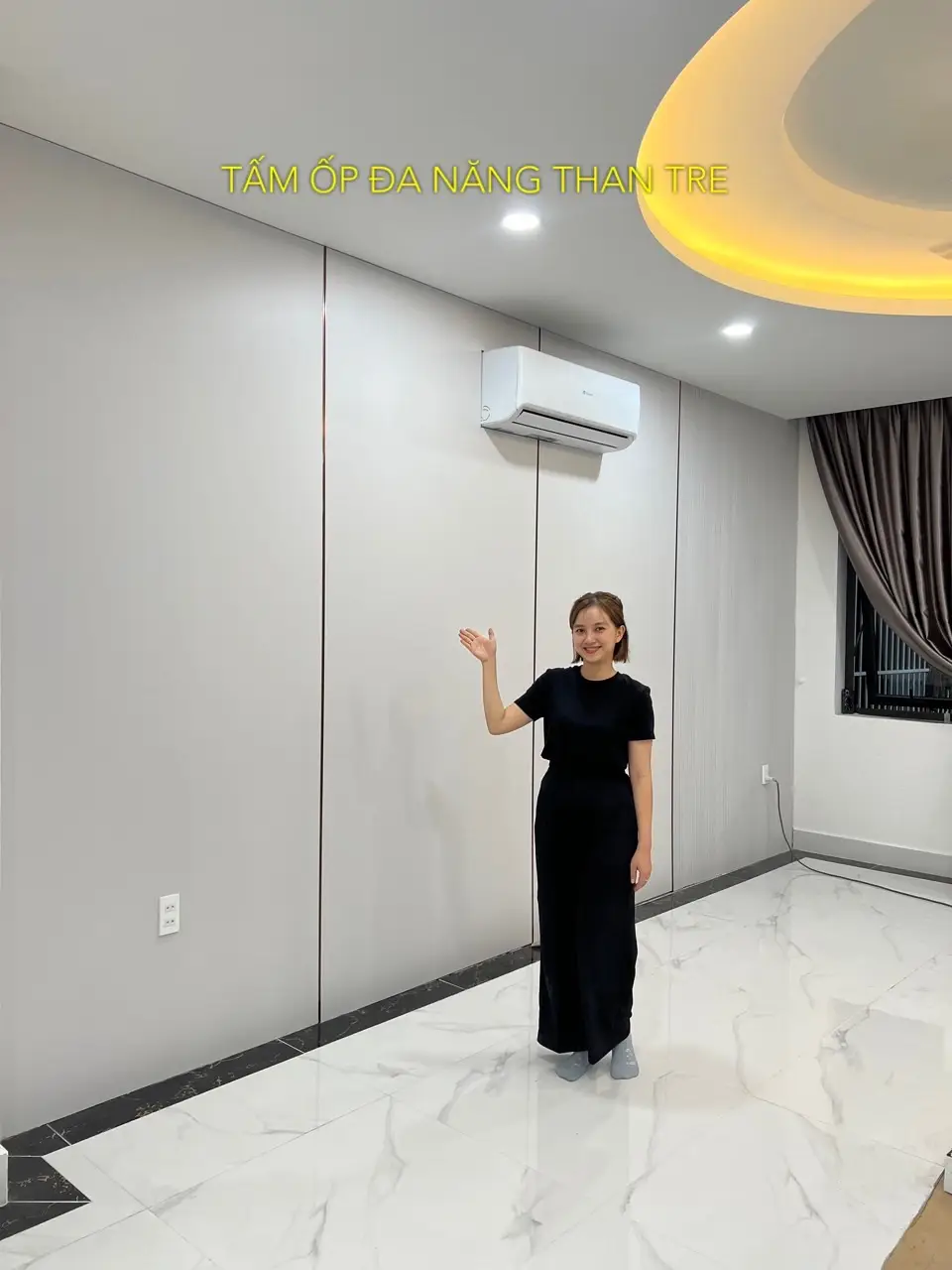 Tấm Ốp Đa Năng Sợi Than Tre Trang Trí Vách Tivi, Vách Sofa, Vách Đầu Giường #hoanganhfurniture #tamnhuaoptuong #tamopthantre #tamoptuong 