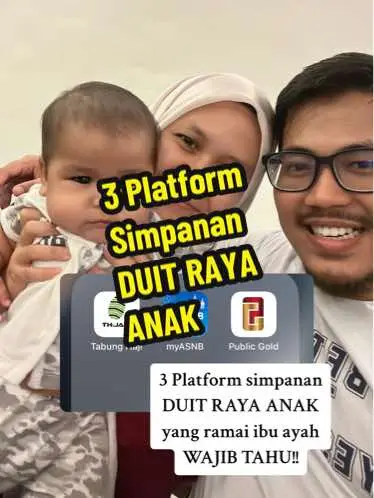 Musim raya nie mesti anak2 meriah dapat duit raya kan? Jadi nak elak duit tu TER’guna TER’pakai TER’ambik simpan siap2 untuk anak2 dapatkan manfaat masa depan #duitrayaanak #fyp #simpanan #publicgold #danapendidikananak 